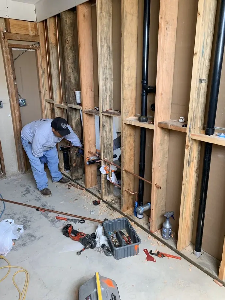 Commercial rough-in plumbing for Gas Line Repair in Uttsville